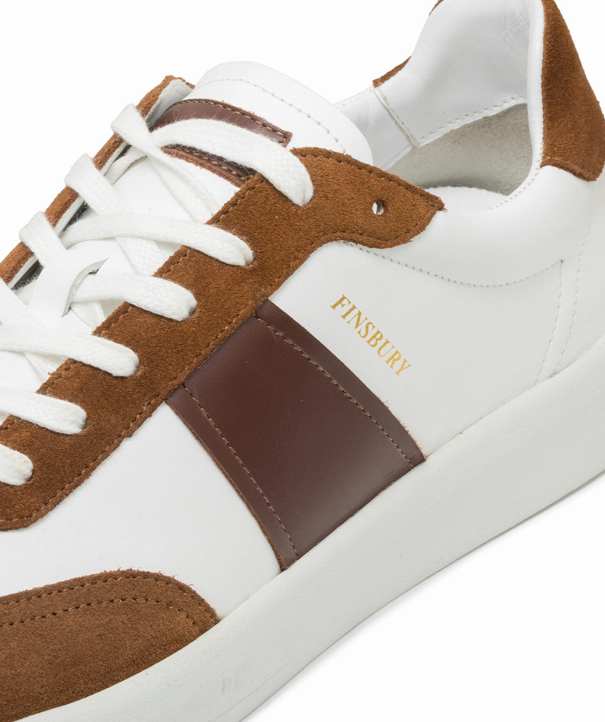 Leo White And Brown Sneakers Streamline-Ready Your Fit System
