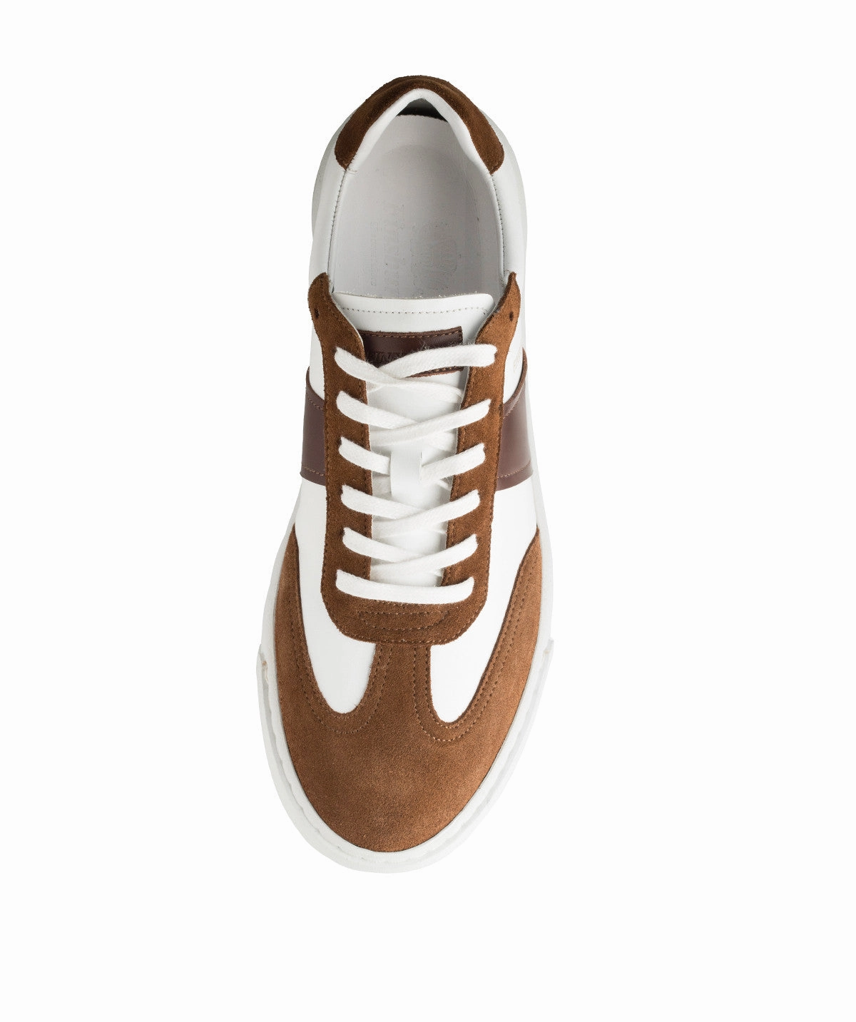 Forward Pulse Leo White And Brown Sneakers