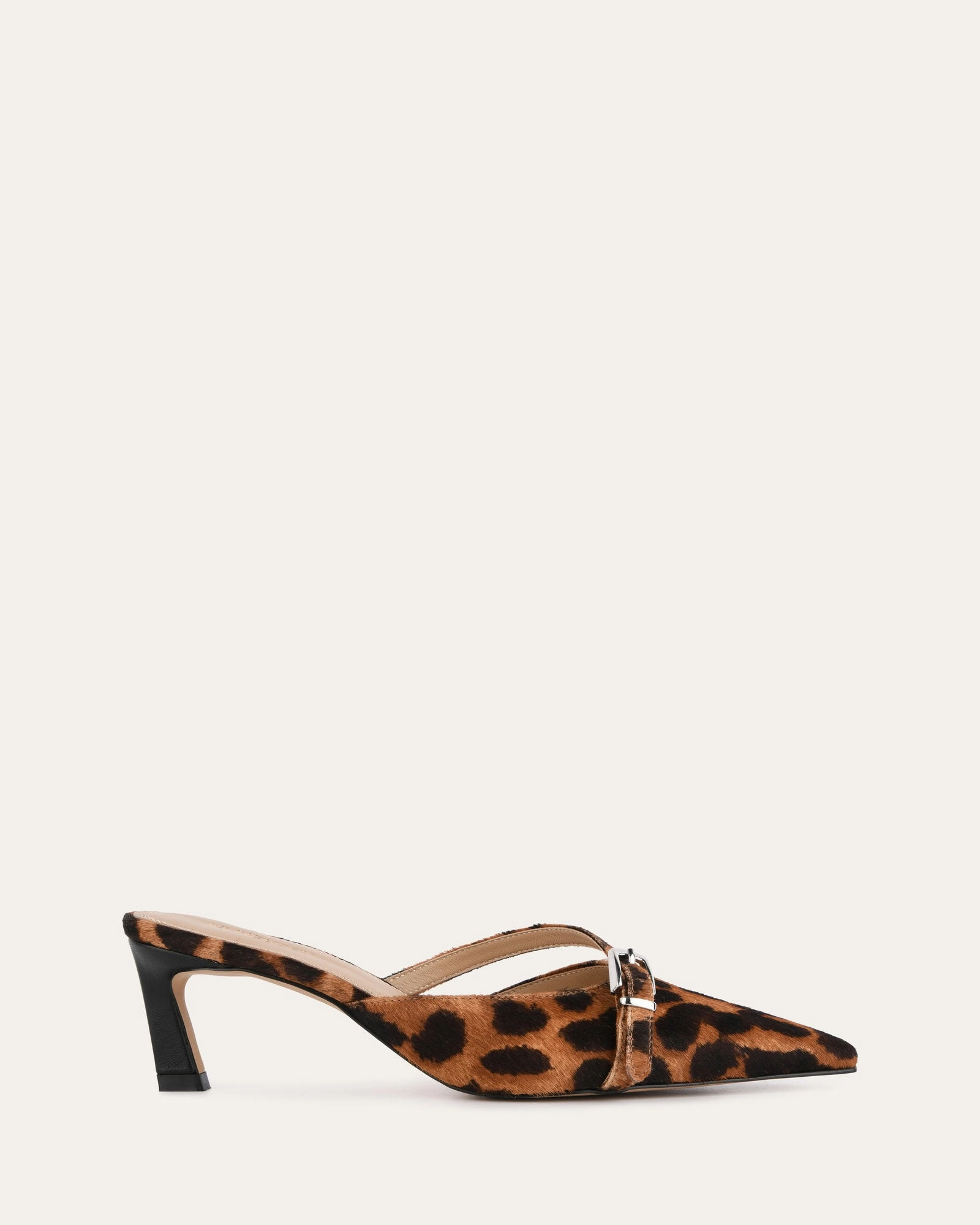 Leona Low Heels Ocelot Leather Wear Anywhere