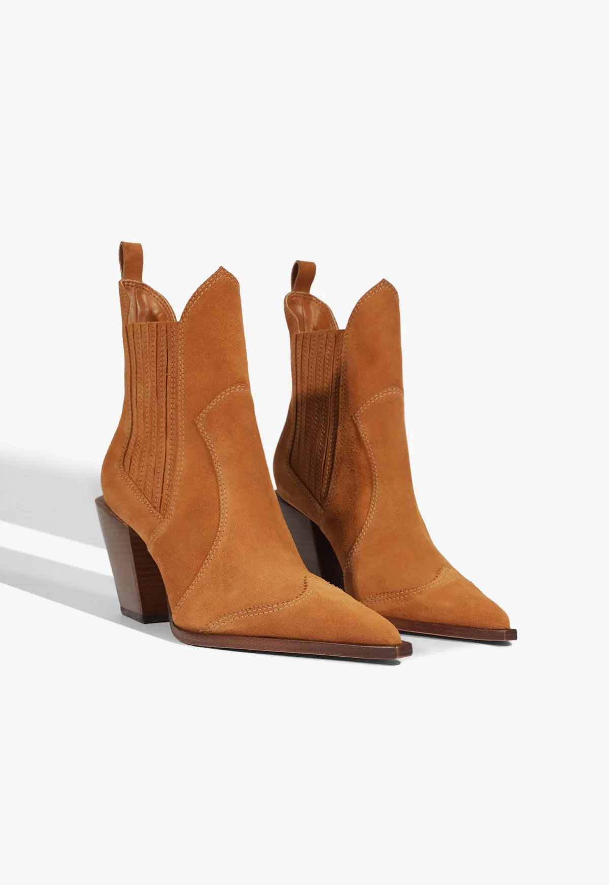 Dolly Suede Bootie Go-Everywhere