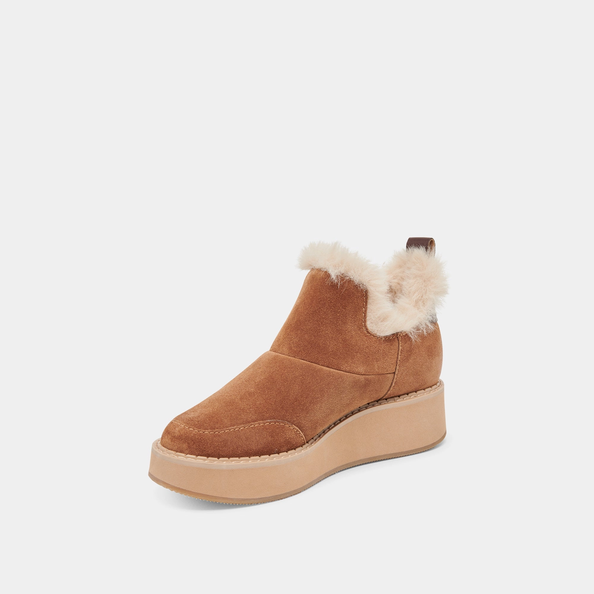 Ardy Plush H2O Booties Pecan Suede Design-Led