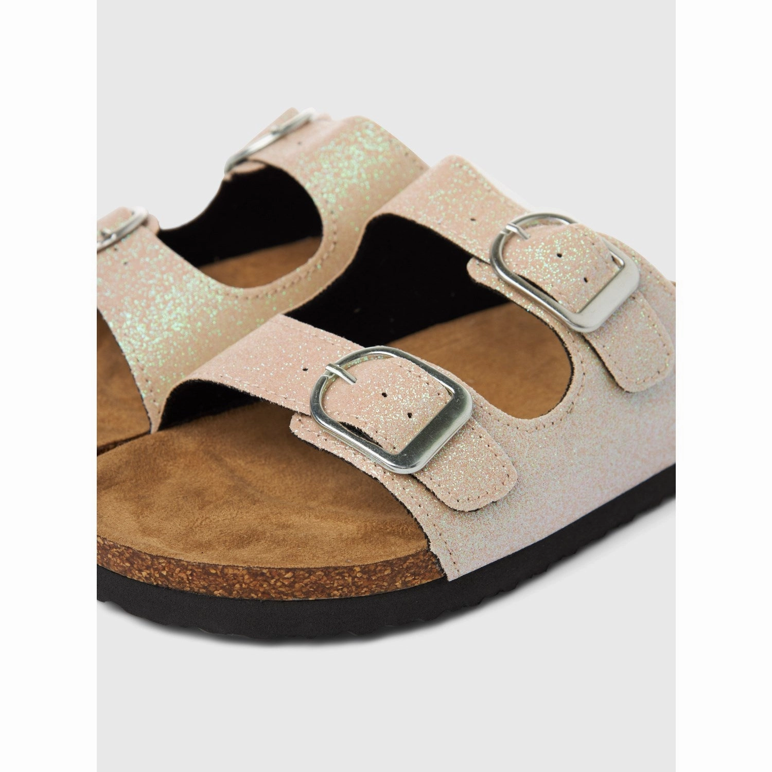 Name It Cloud Dancer Small Glitter Flora Sandal Designed To Explore Street Form