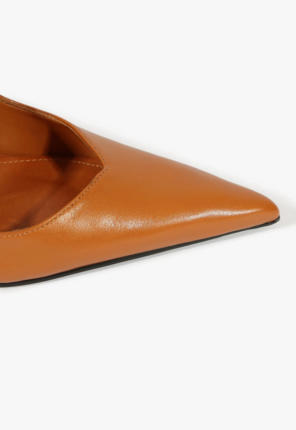 Refined Fit Gear Quiet Strength Lexi High Sculptural Brown Pump