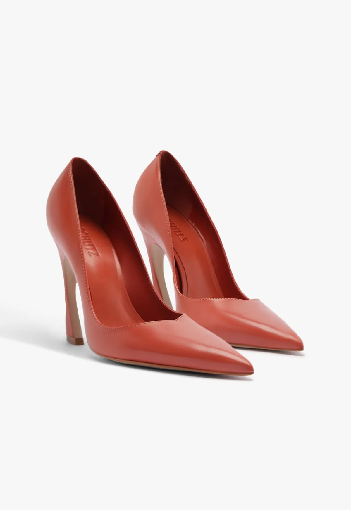 Lexi High Sculptural Red Pump Motion Meets Design Smart Design Gear