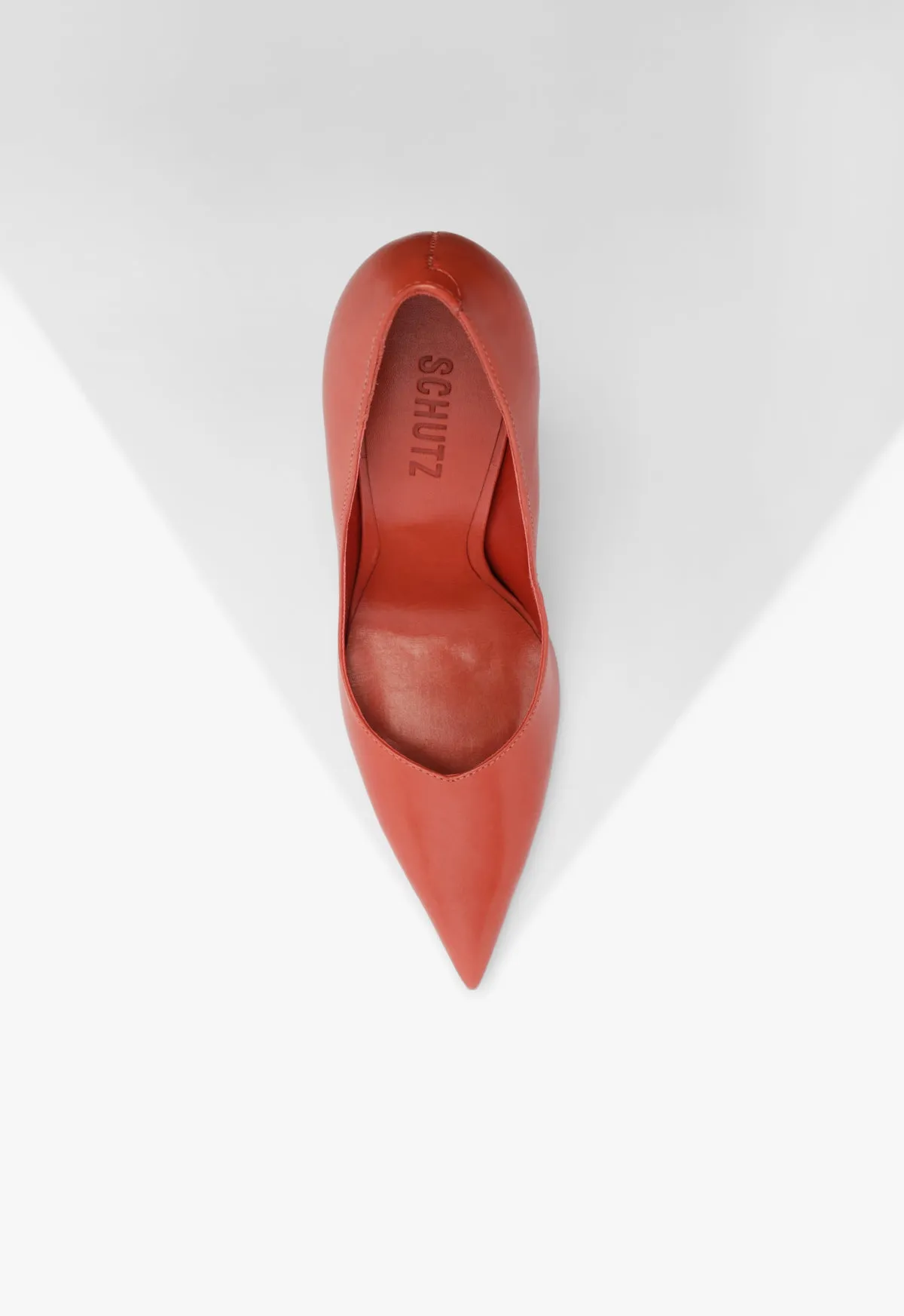 Effortless Gear The New Essential Lexi High Sculptural Red Pump