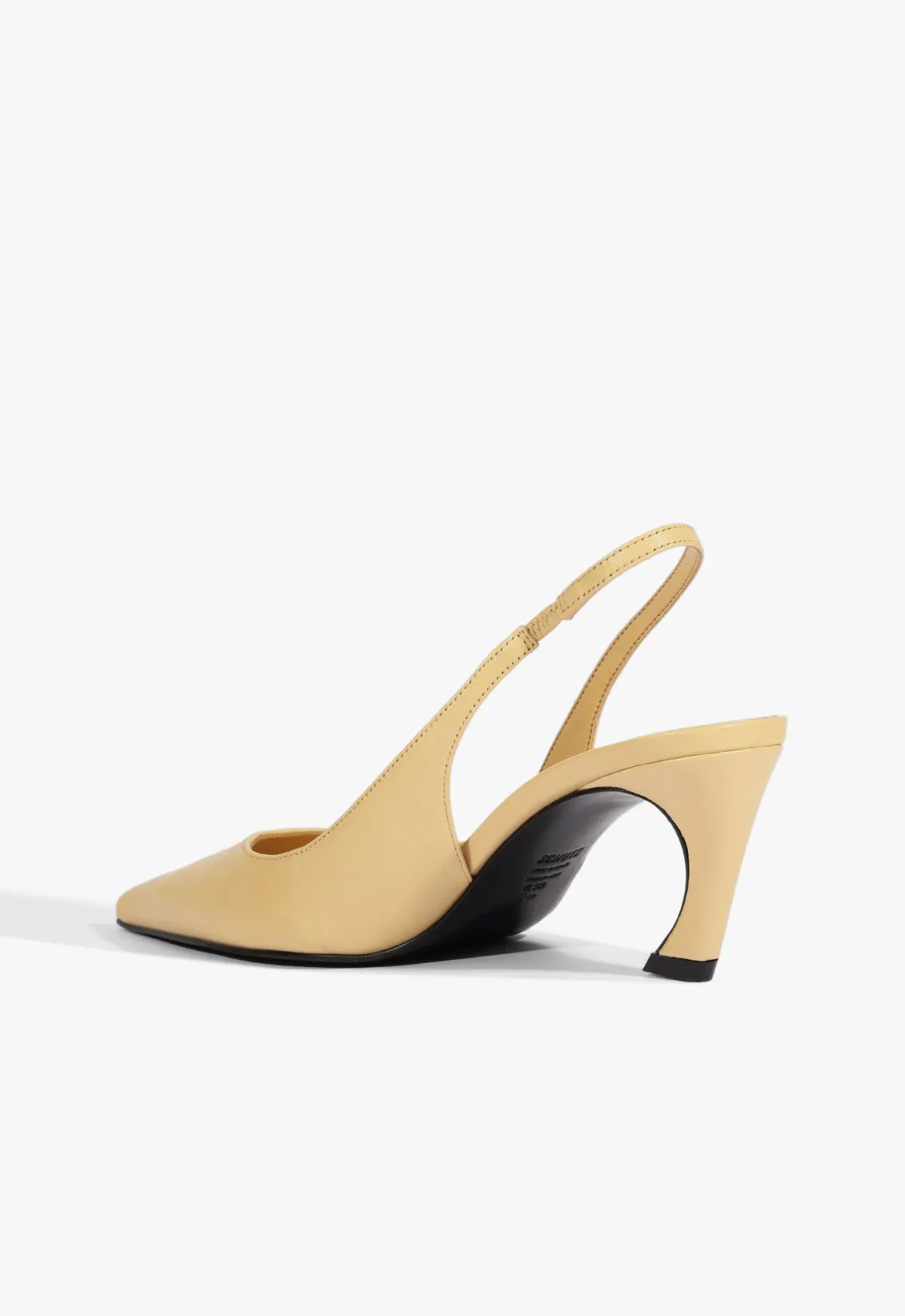 Lexi Mid Sculptural Beige Pump Refined Streetwear Freedom Fit