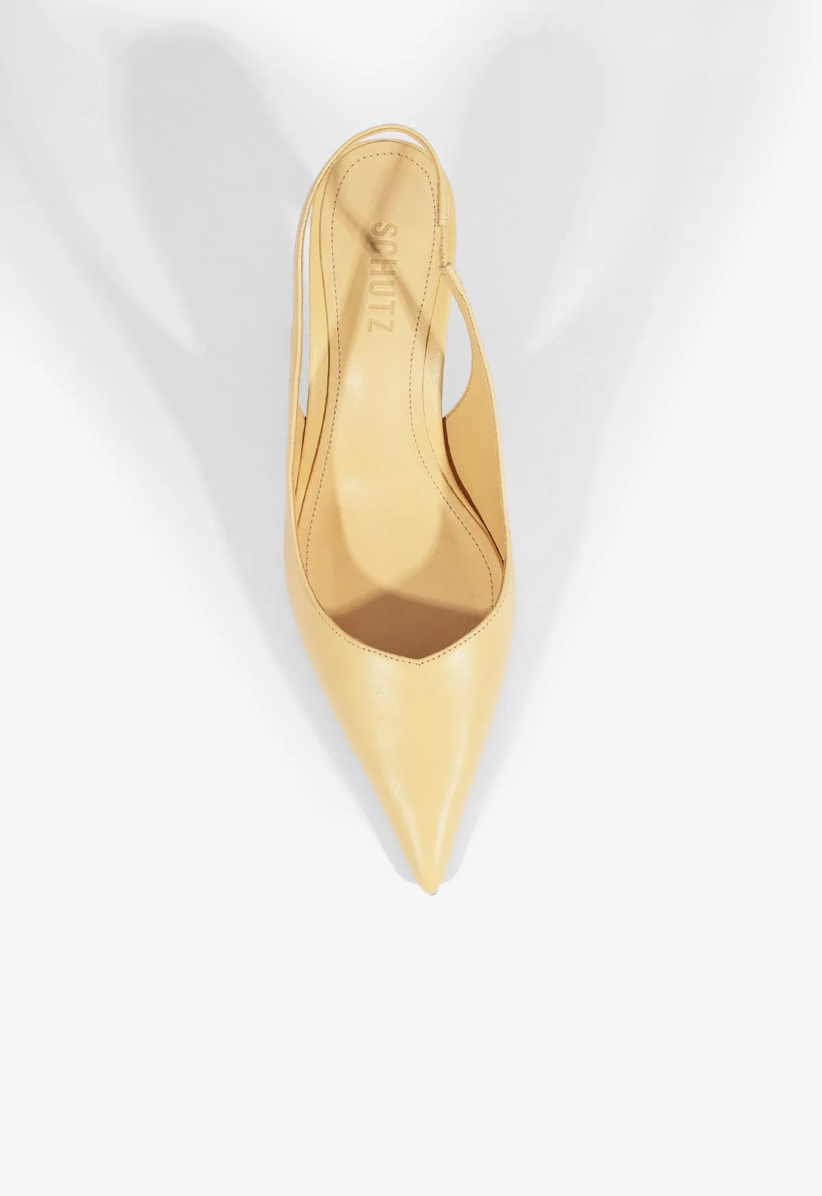 Relaxed Core Lexi Mid Sculptural Beige Pump