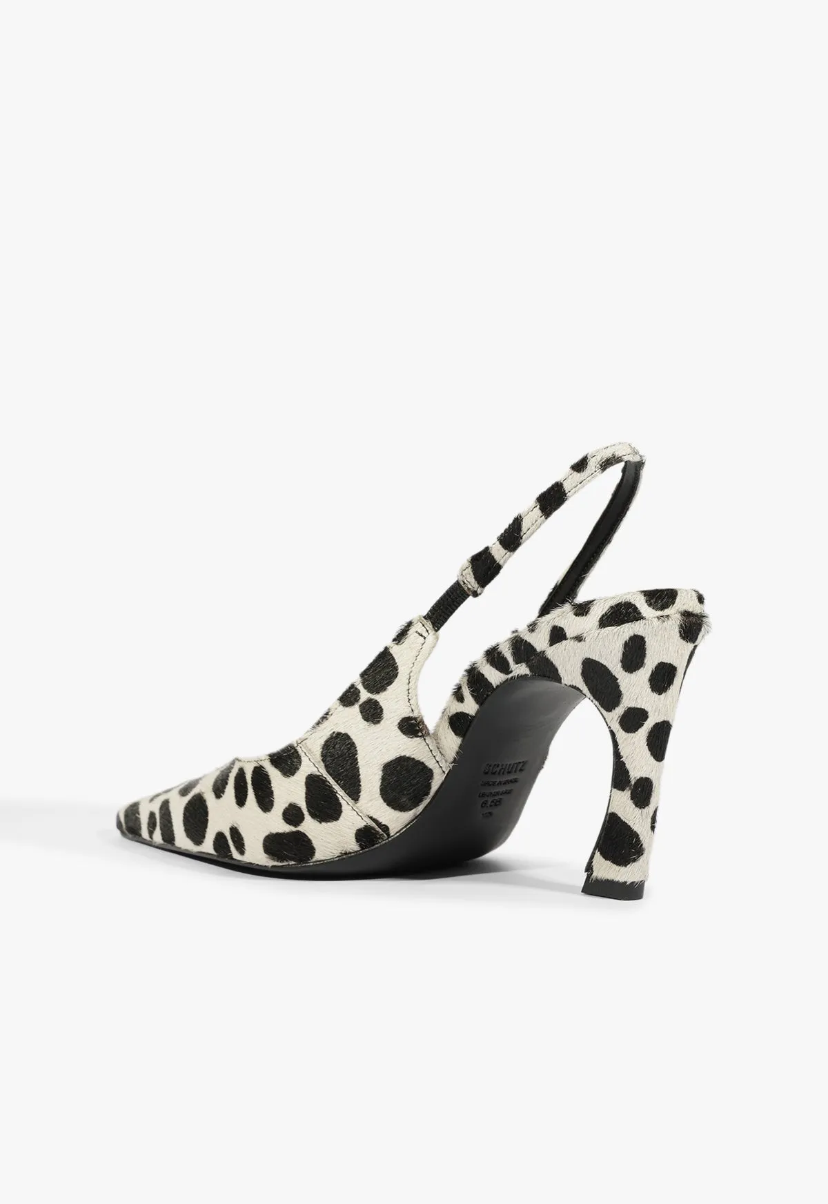 Sleek Comfortwear Refined Comfort Lexi Sling Wild Calf Hair Pump