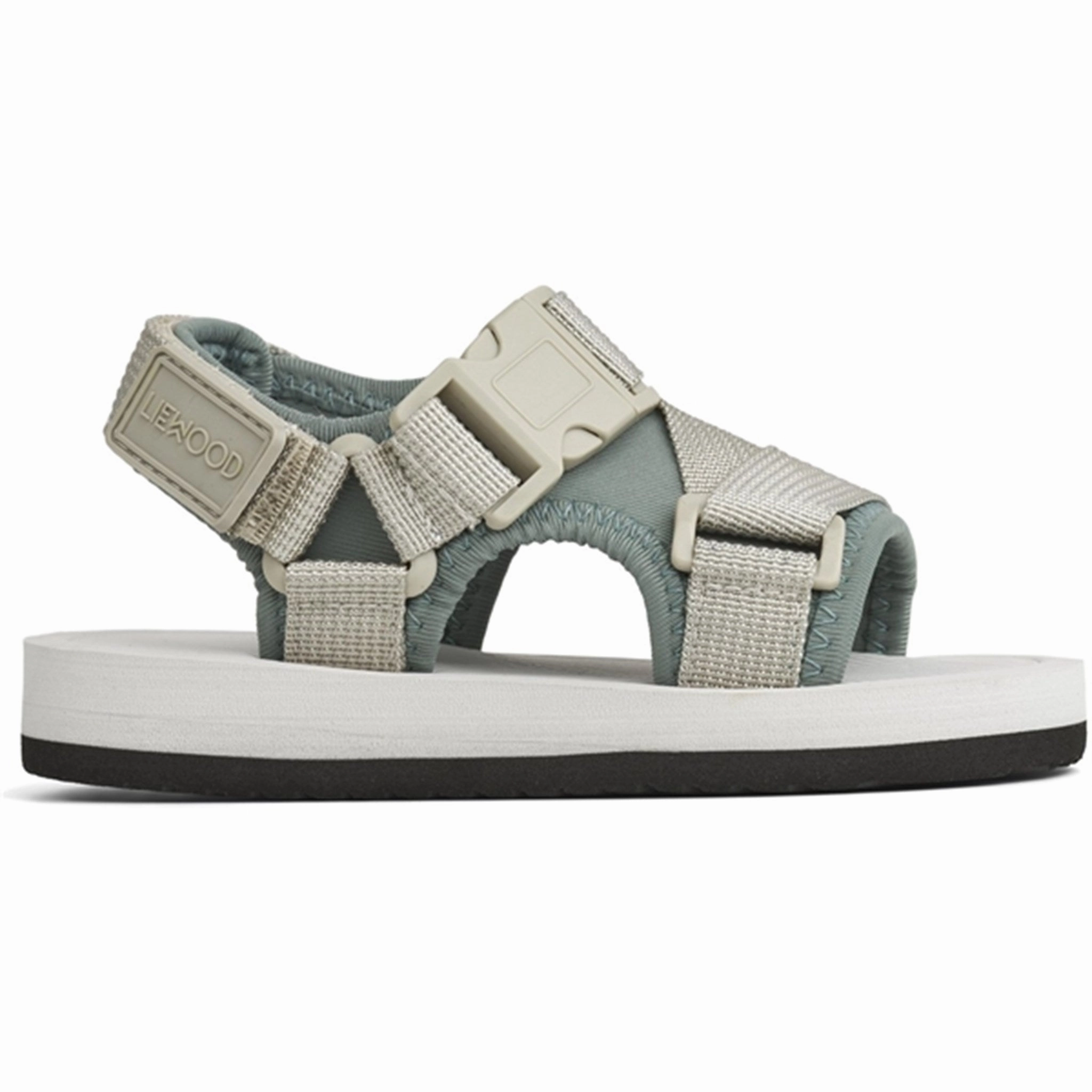 Simplify Style Crafted Minimal Liewood Bruce Sandals Faune Green Multi Mix
