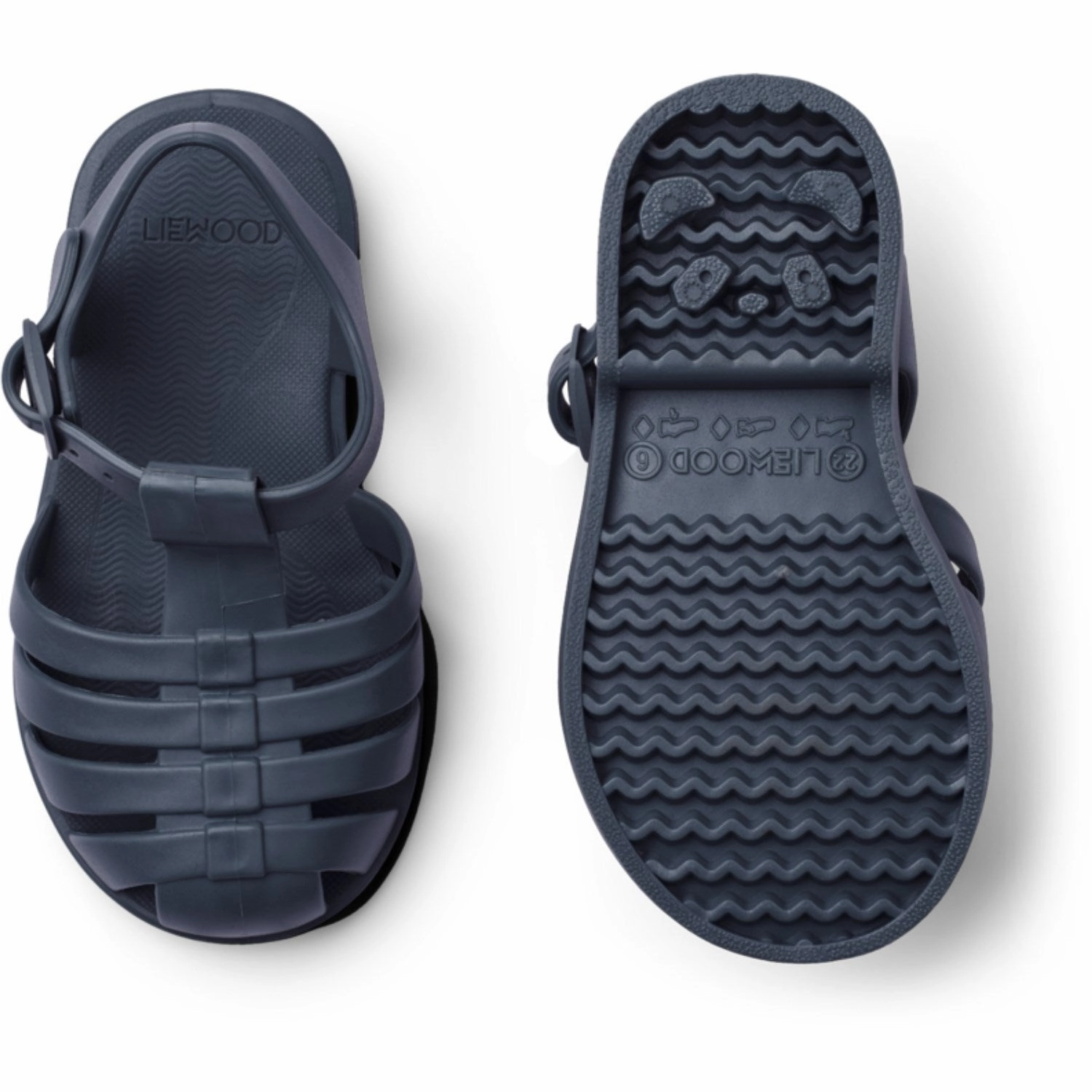 Liewood Classic Navy Bre Sandal Conscious Form Everyday Outlook