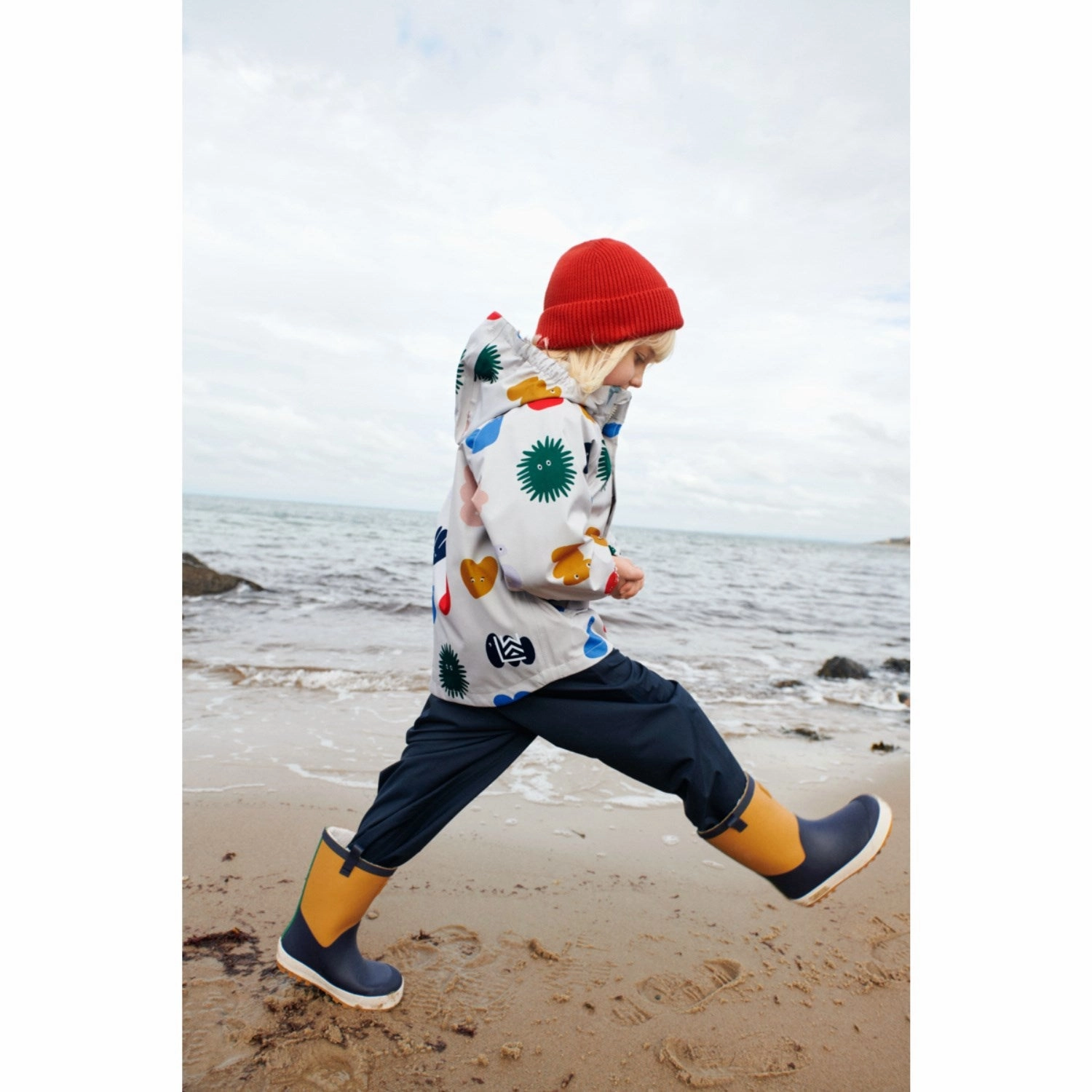 Weekend Ready Daily Vibe Liewood Classic Navy Multi Mix Sasha Thermo Rainboot