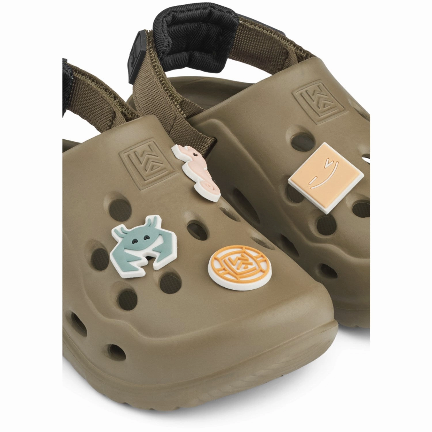 Liewood Khaki / Black Milas Sandal Pure-Fit