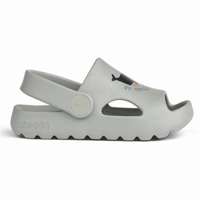 Clean Energy Ease-Ready Liewood Morris Sandals Whales Cloud Blue