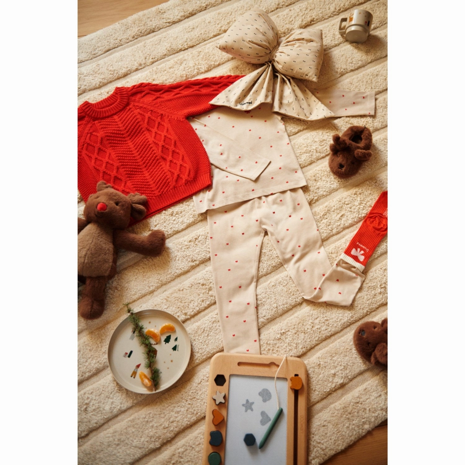 Lifestyle Direction Liewood Pecan Aviaja Reindeer Slippers