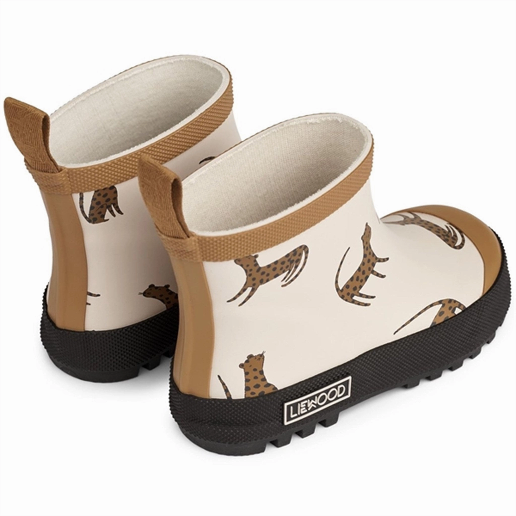 Open Utility Liewood Tekla Printed Rainboot Leopard Sandy