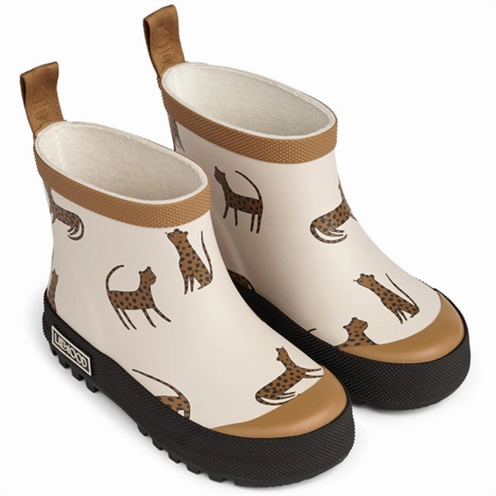 Sleek Citywear Conscious Form Liewood Tekla Printed Rainboot Leopard Sandy