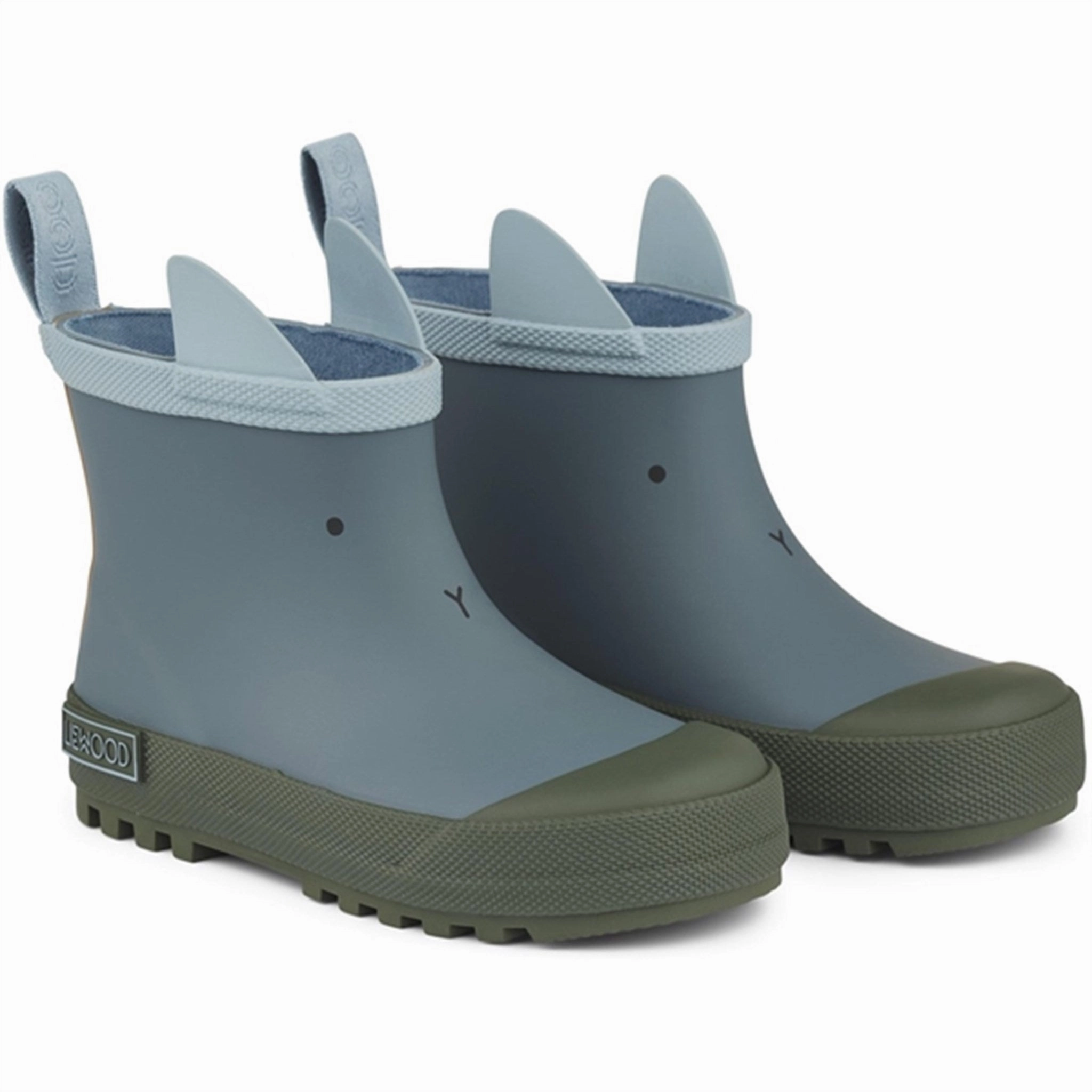 Adaptive Style Liewood Tekla Rubber Boots Rabbit/Whale Blue Mix