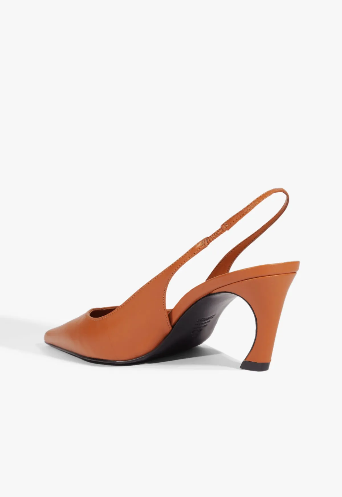 Inspired Layerwear Lexi Mid Sculptural Brown Pump