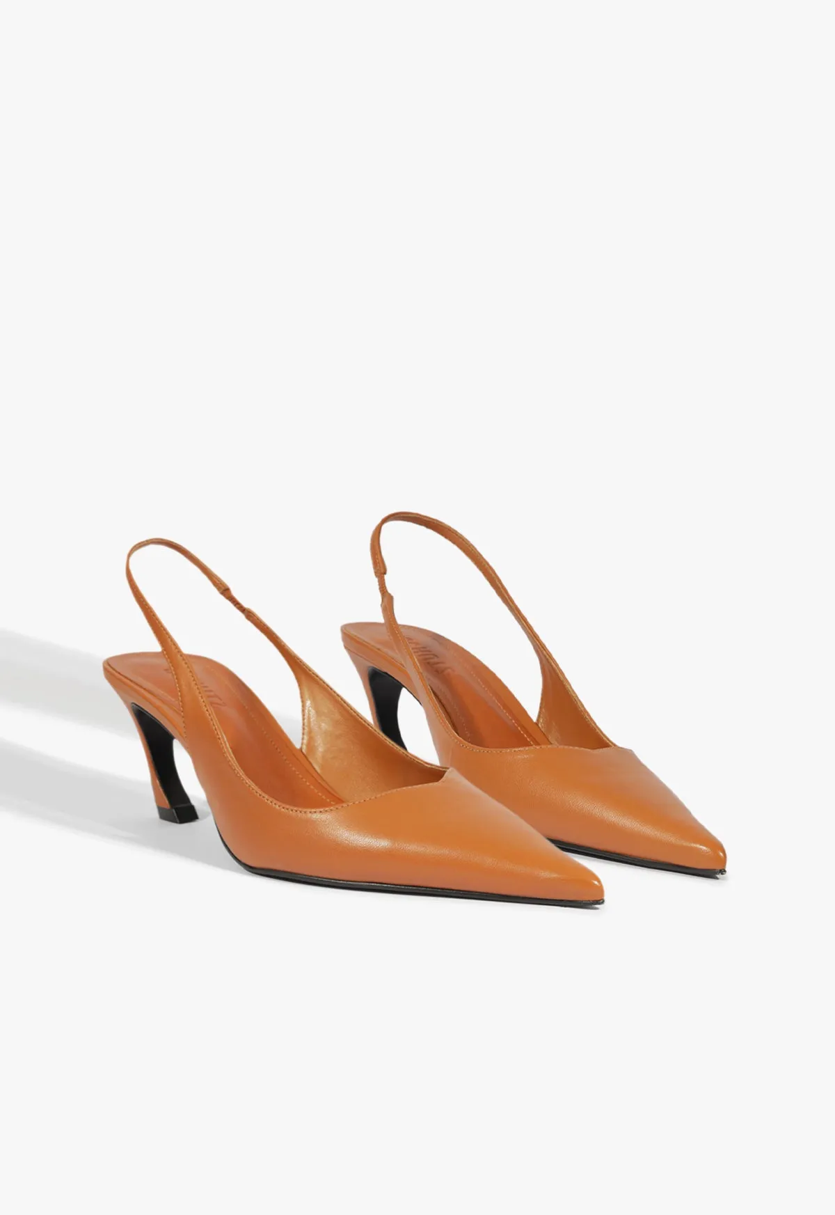 Pure Expression Precision-Fit Lexi Mid Sculptural Brown Pump