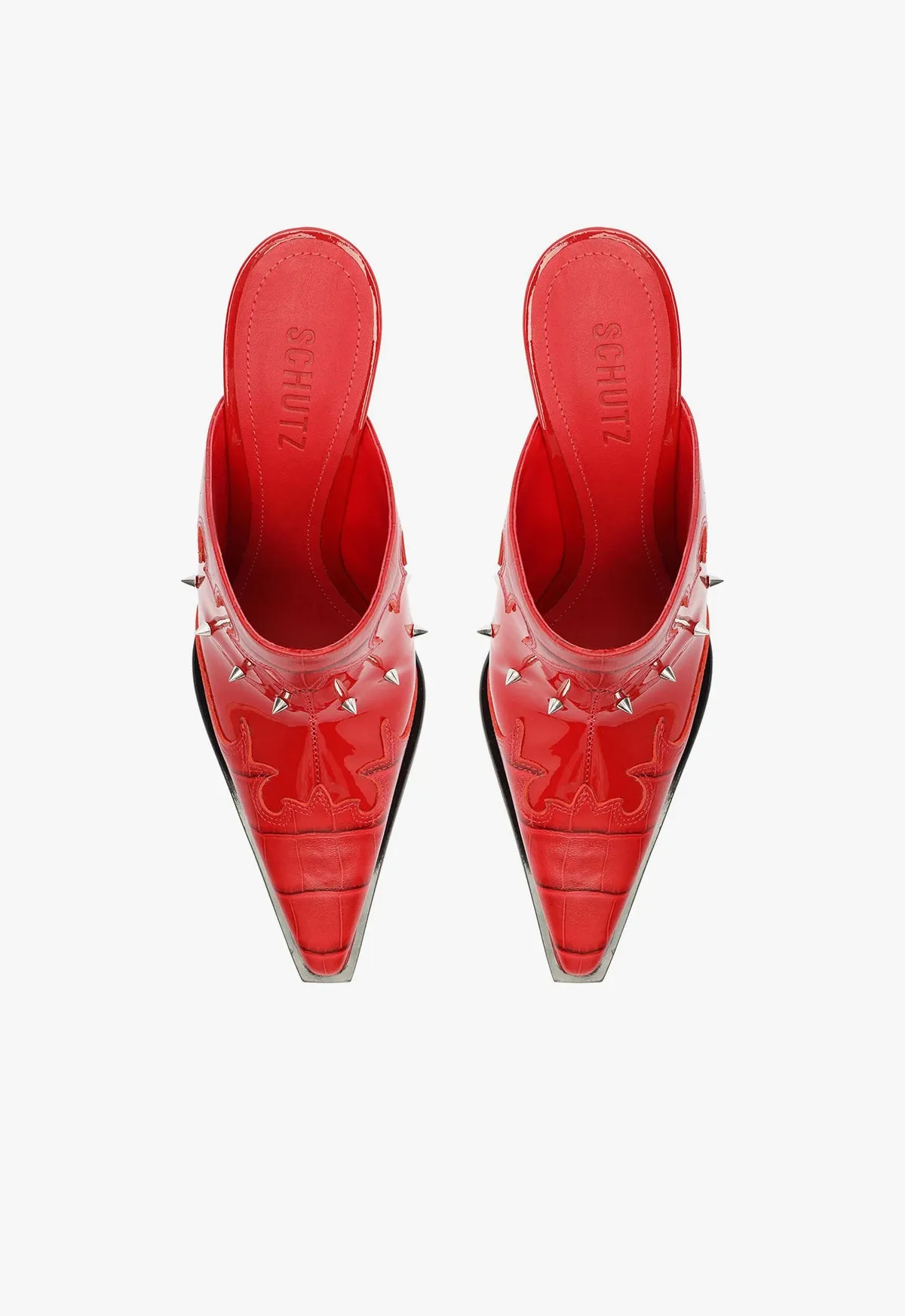Mariah Patent Leather Pump Lifestyle Drop Crafted Quality