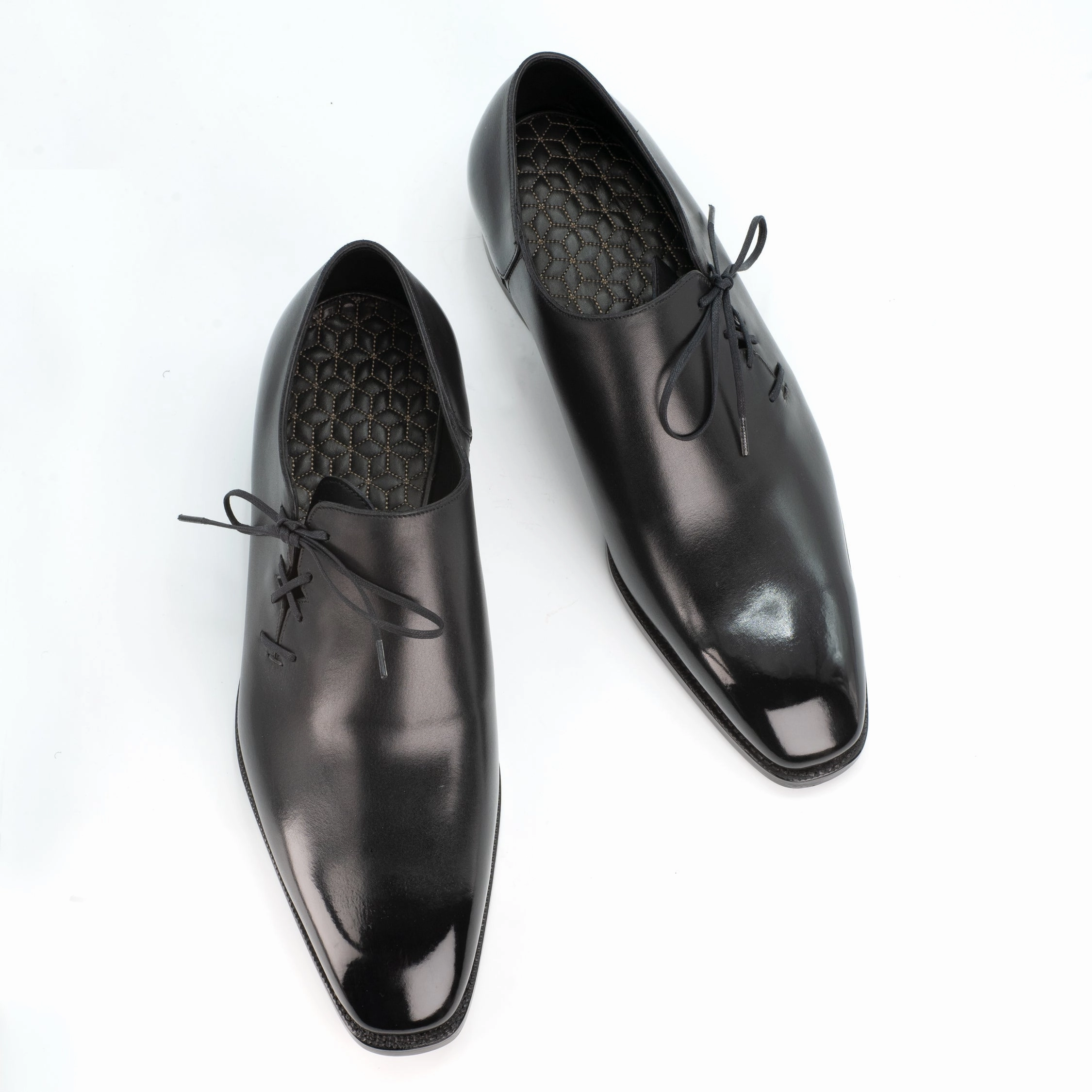 Clean-Life Gear Wholecut Oxford Shoe -  Onyx Box Calf