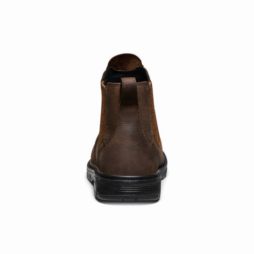Women'S San Jose Chelsea 90 Heel Boot (Aluminum Toe)  |  Cascade Brown/Black Layered Motion