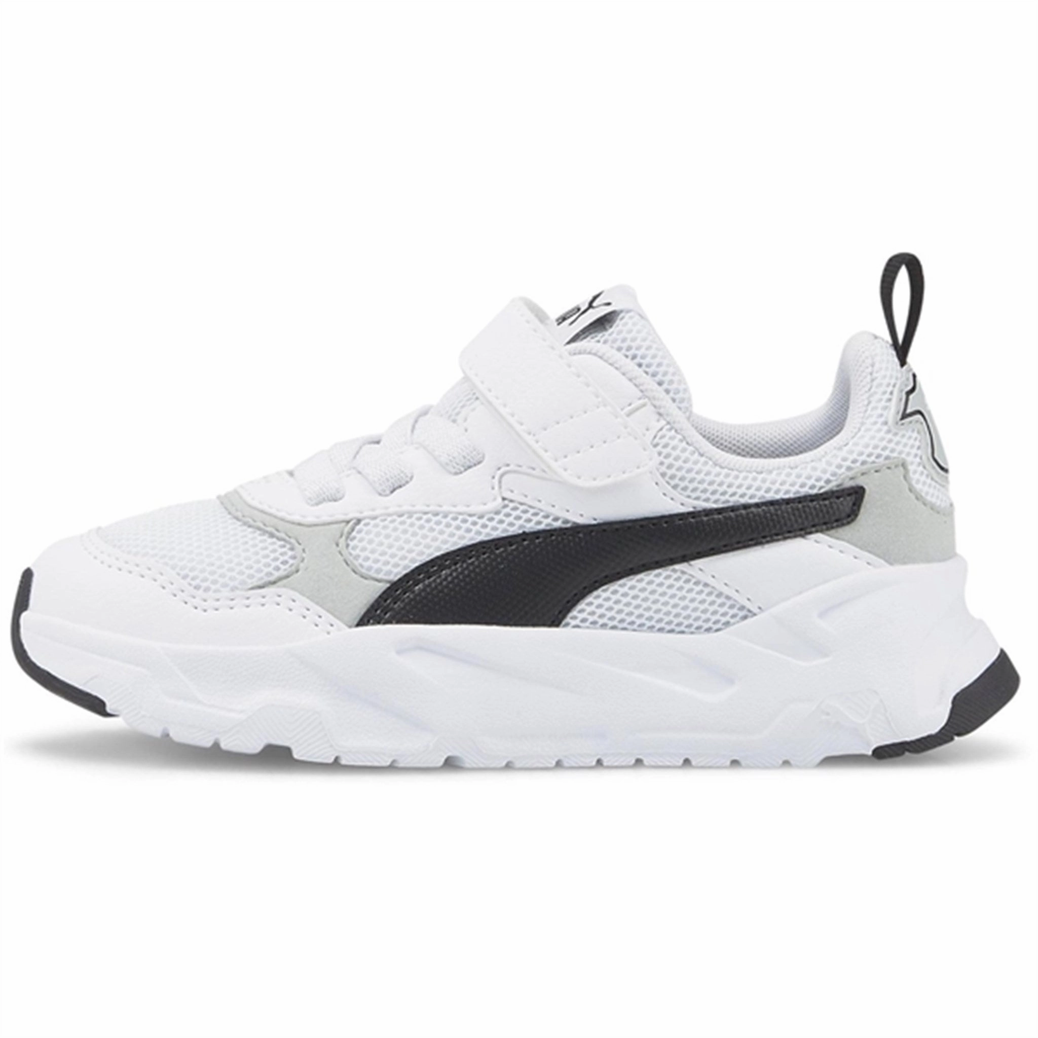 Engineered Comfort Ease In Motionwear Puma Trinity Ac  Ps White-Black-Cool Light Gray Sneakers