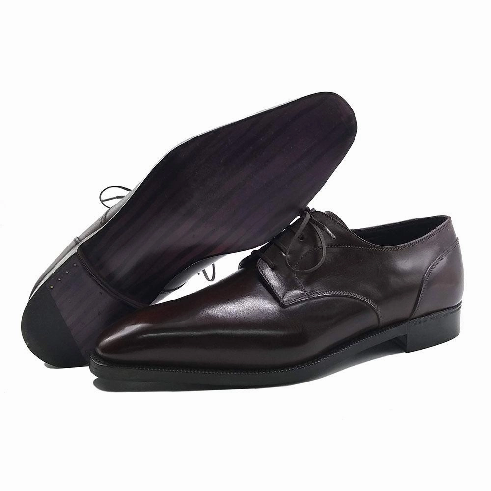 Classic Derby Shoe Mto - Dark Brown Modern Evolution