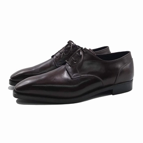 Classic Derby Shoe Mto - Dark Brown Refined Flowwear Express Yourself
