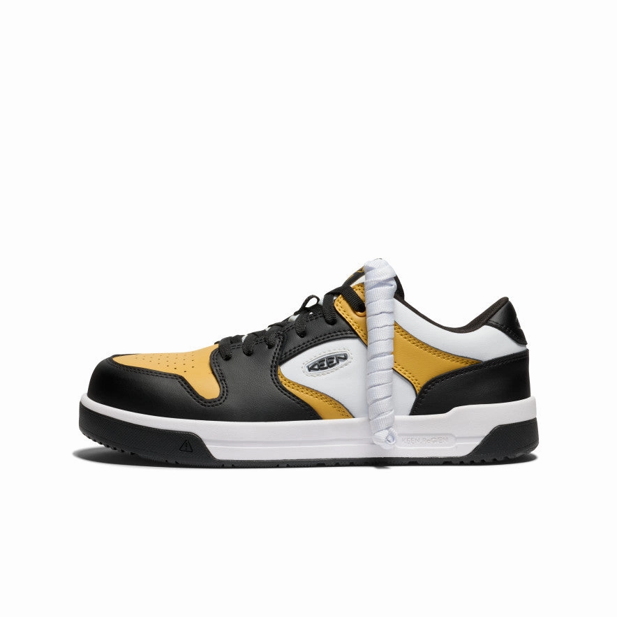 Men'S Overton Work Shoe (Carbon Toe)  |  Golden Spice/Black Performance Meets Style