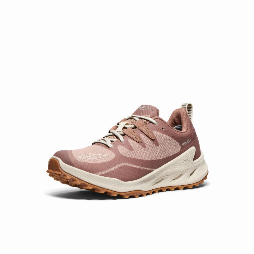 Subtle Style Gear Women'S Zionic Waterproof Hiking Shoe  |  Warm Taupe/Raw Umber