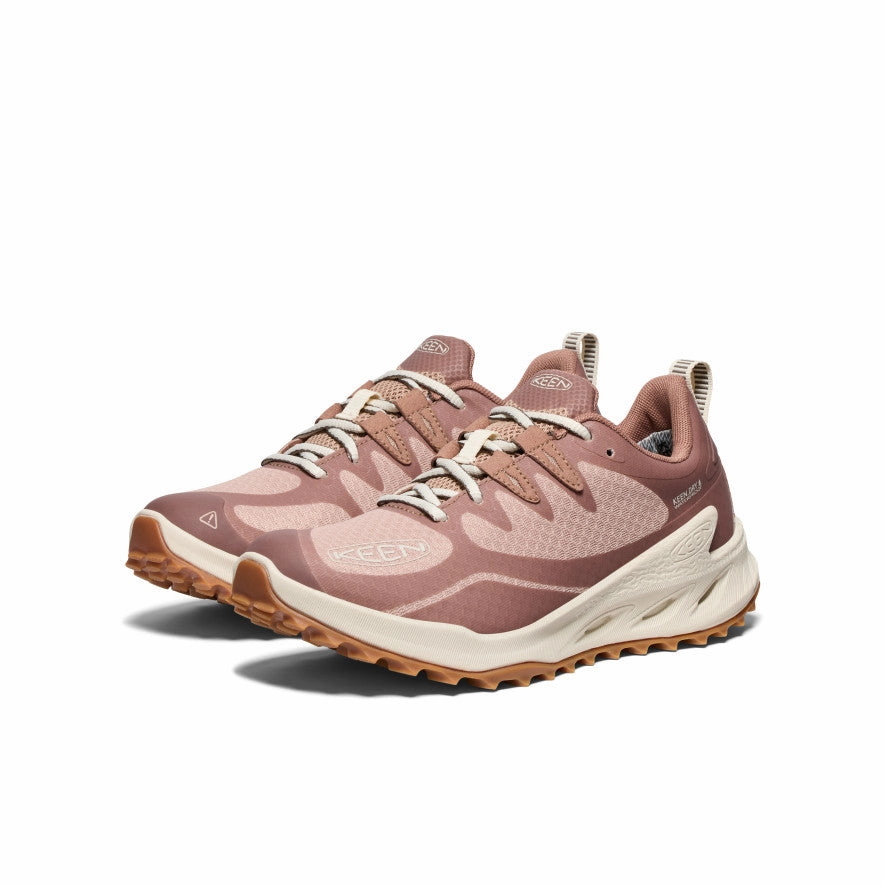 Light-Living Women'S Zionic Waterproof Hiking Shoe  |  Warm Taupe/Raw Umber