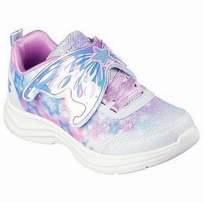 Skechers Glimmer Kichs Fairy Chaser Light Sneakers Light Blue Lavender Wearable System