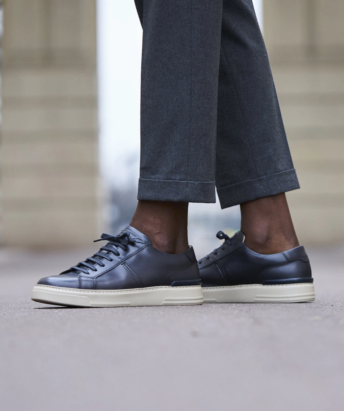Riva Patina Grey Sneakers Core Rhythm