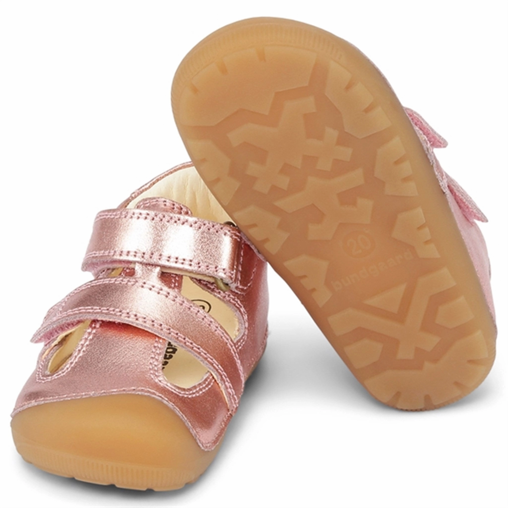 Bundgaard Petit Sandal Rose Gold Adaptive Edge Future-Ready Fit