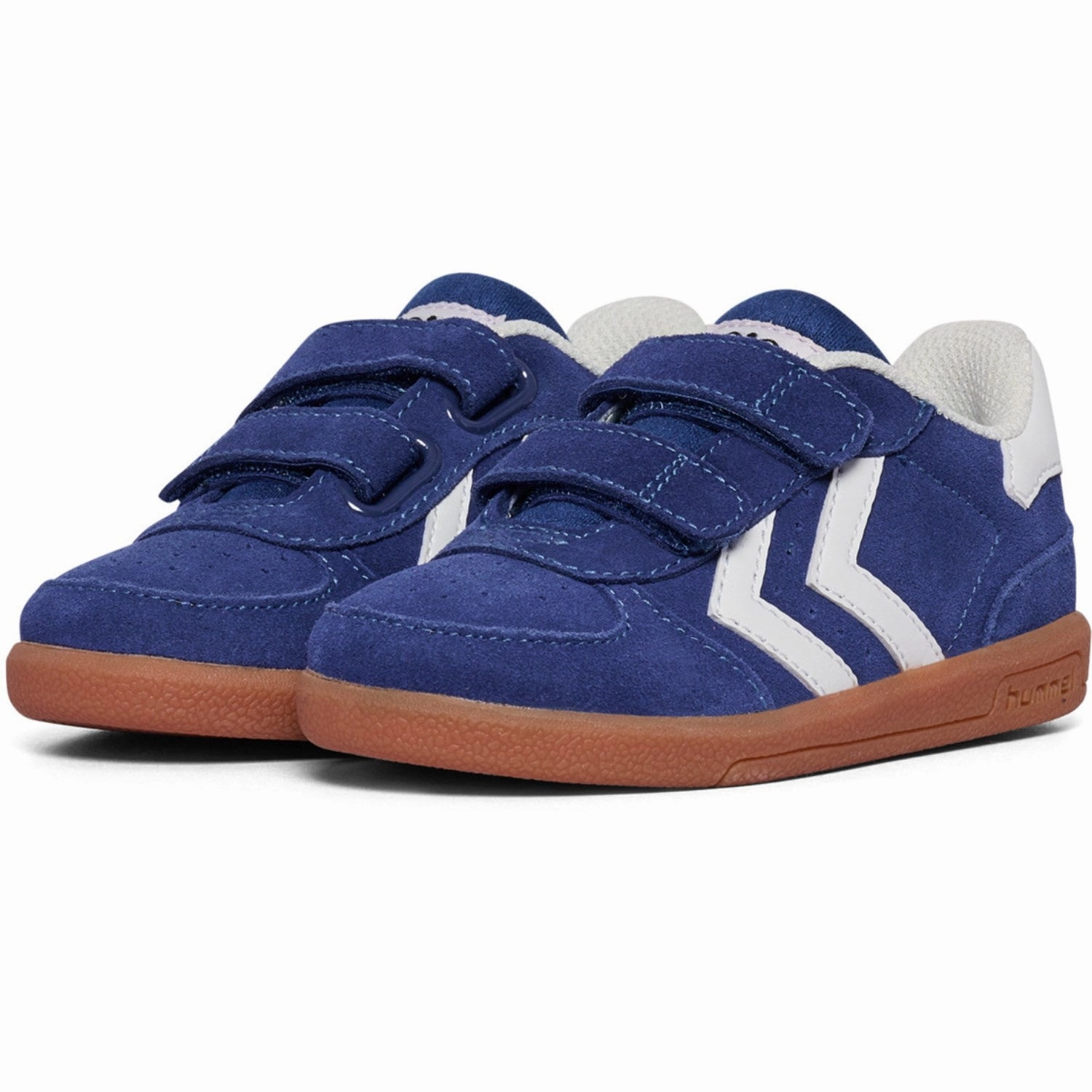 Hummel True Navy Victory Suede Ii Infant Sneakers Wear Anywhere