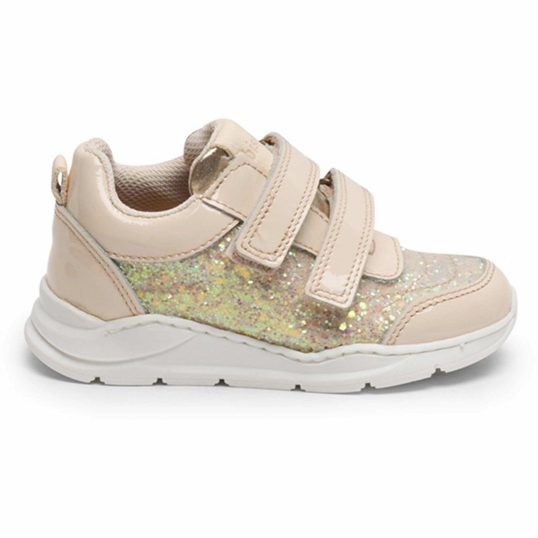 Lifestyle Drop Form-Light Fit Bisgaard Jess Velcro Shoe Patent Vanilla