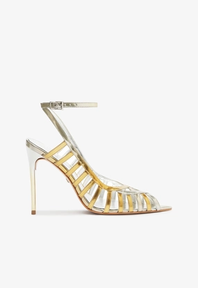 Conscious Layers Modern Movement Gear Iris Specchio Leather Pump