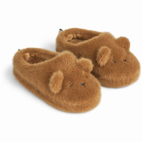 Move With Purpose Liewood Golden Caramel Aviaja Bear Slippers