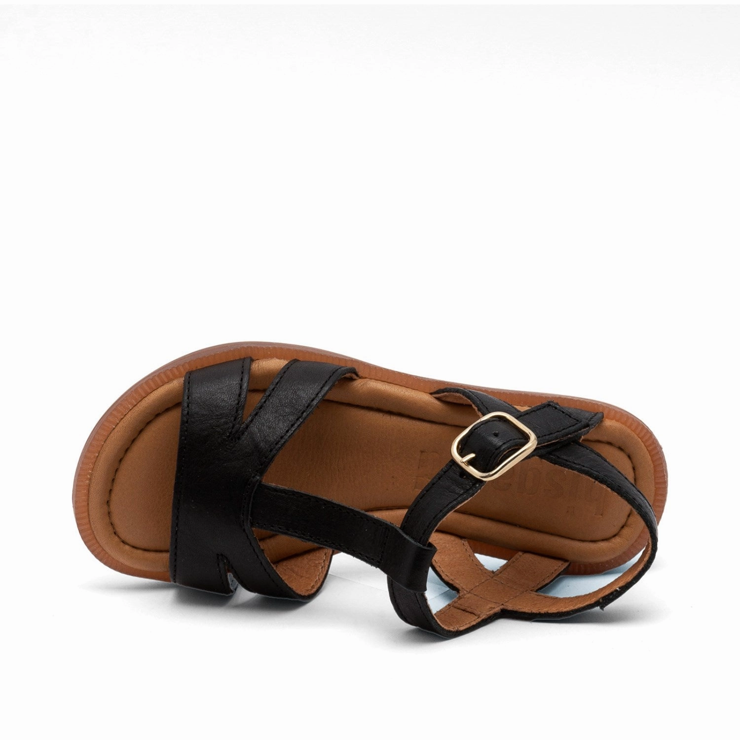 Modern Pattern Cool And Clean Bisgaard Black Camille Sandal