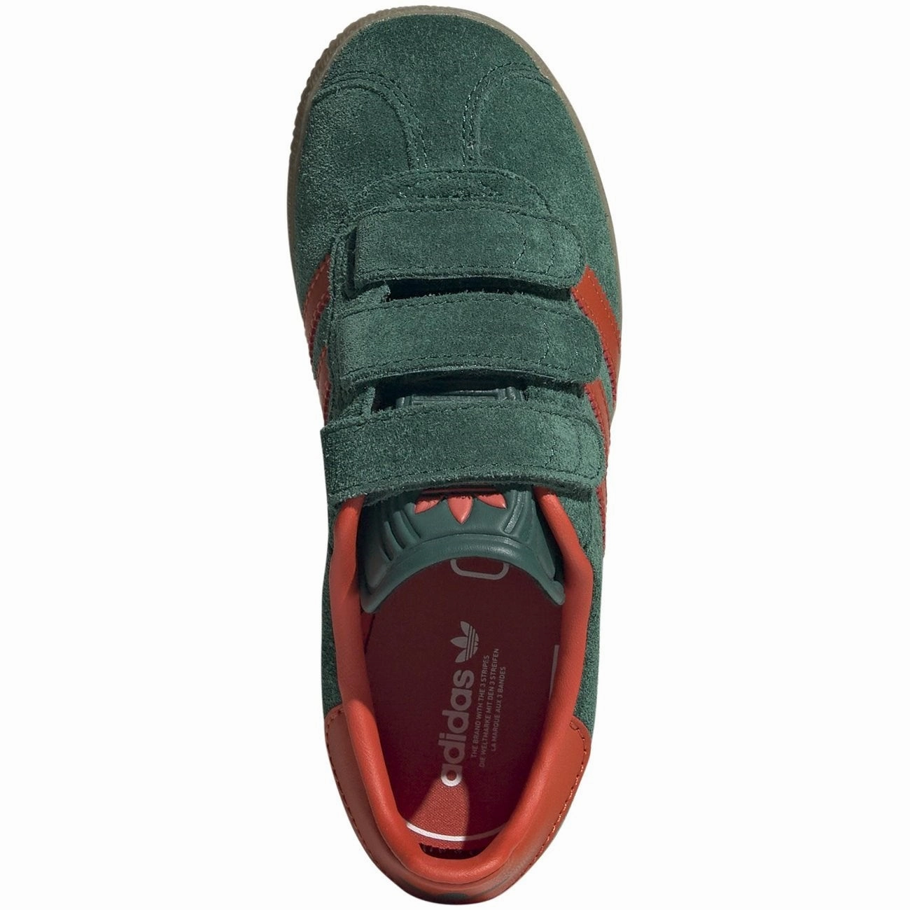 Designed For Fluidity Adidas Originals Gazelle Cf C Sneakers Collegiate Green / Preloved Red / Gum