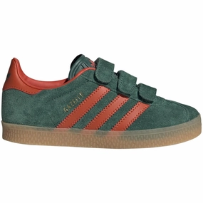 Adidas Originals Gazelle Cf C Sneakers Collegiate Green / Preloved Red / Gum Crafted Clarity