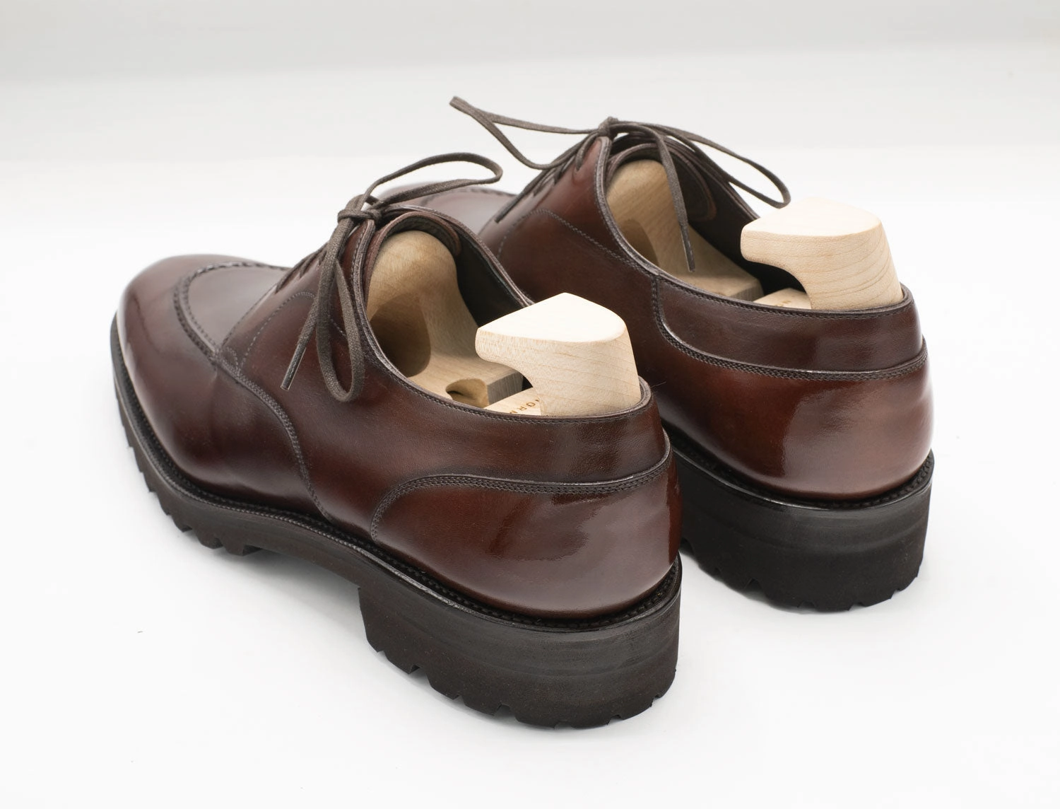 Gaspar Derby Mto - Degand Brown Box Calf Leather Conscious Layers Make It Flow