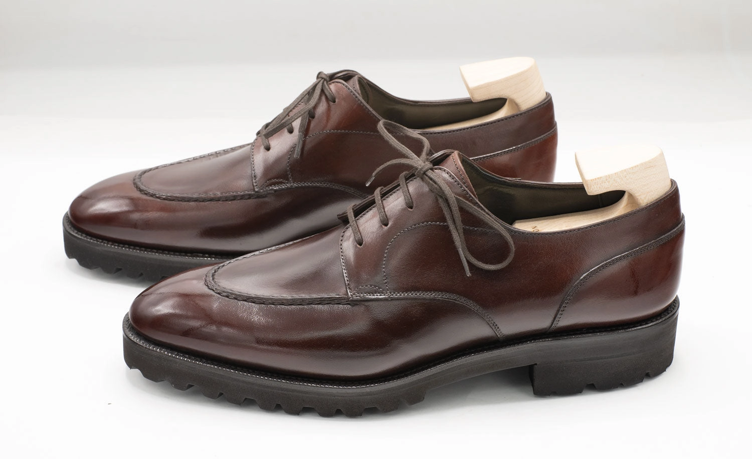 Gaspar Derby Mto - Degand Brown Box Calf Leather Refined Looks