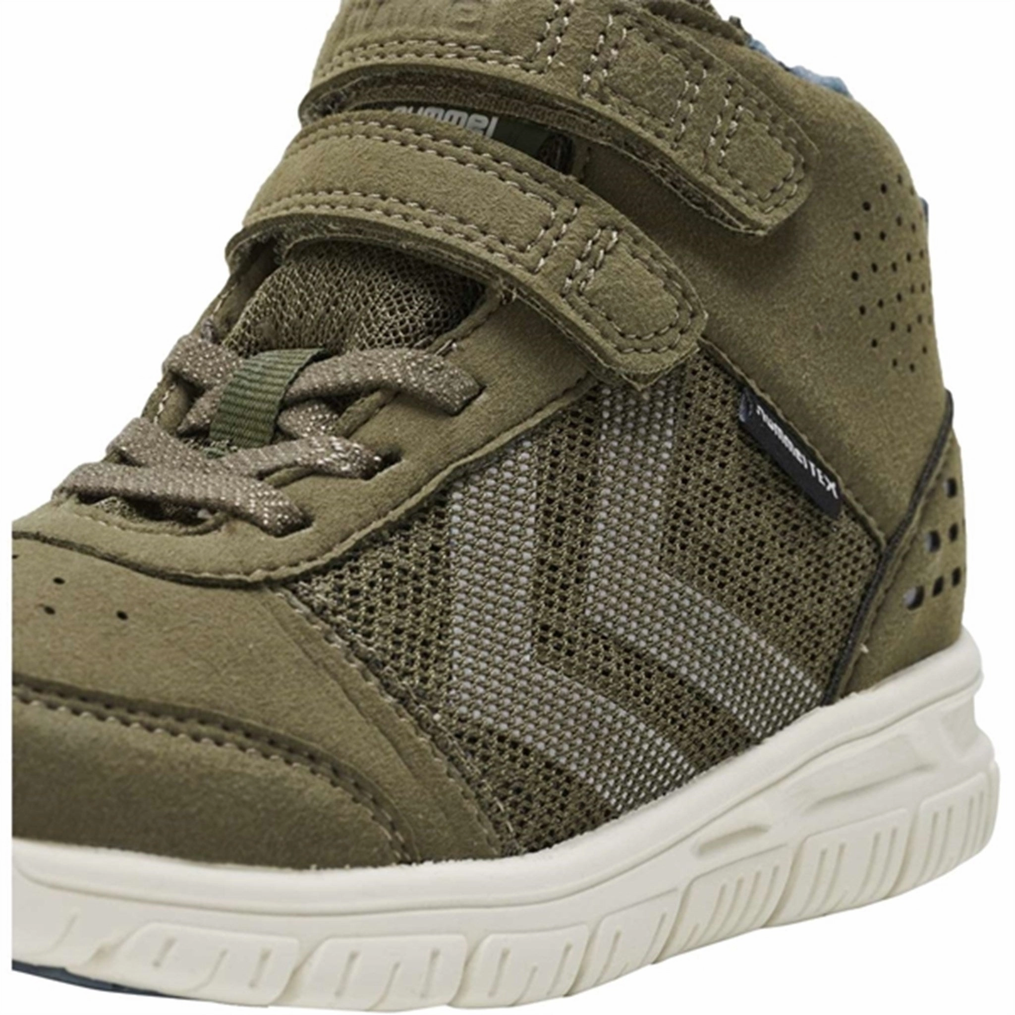 Hummel Crosslite Winter Mid Tex Jr Dark Olive Modern Tone