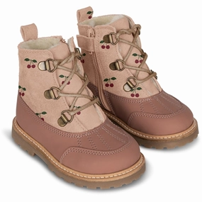 Konges Sl?Jd Canyon Rose Zuri Suede Boots Next-Gen Design Urban Calm