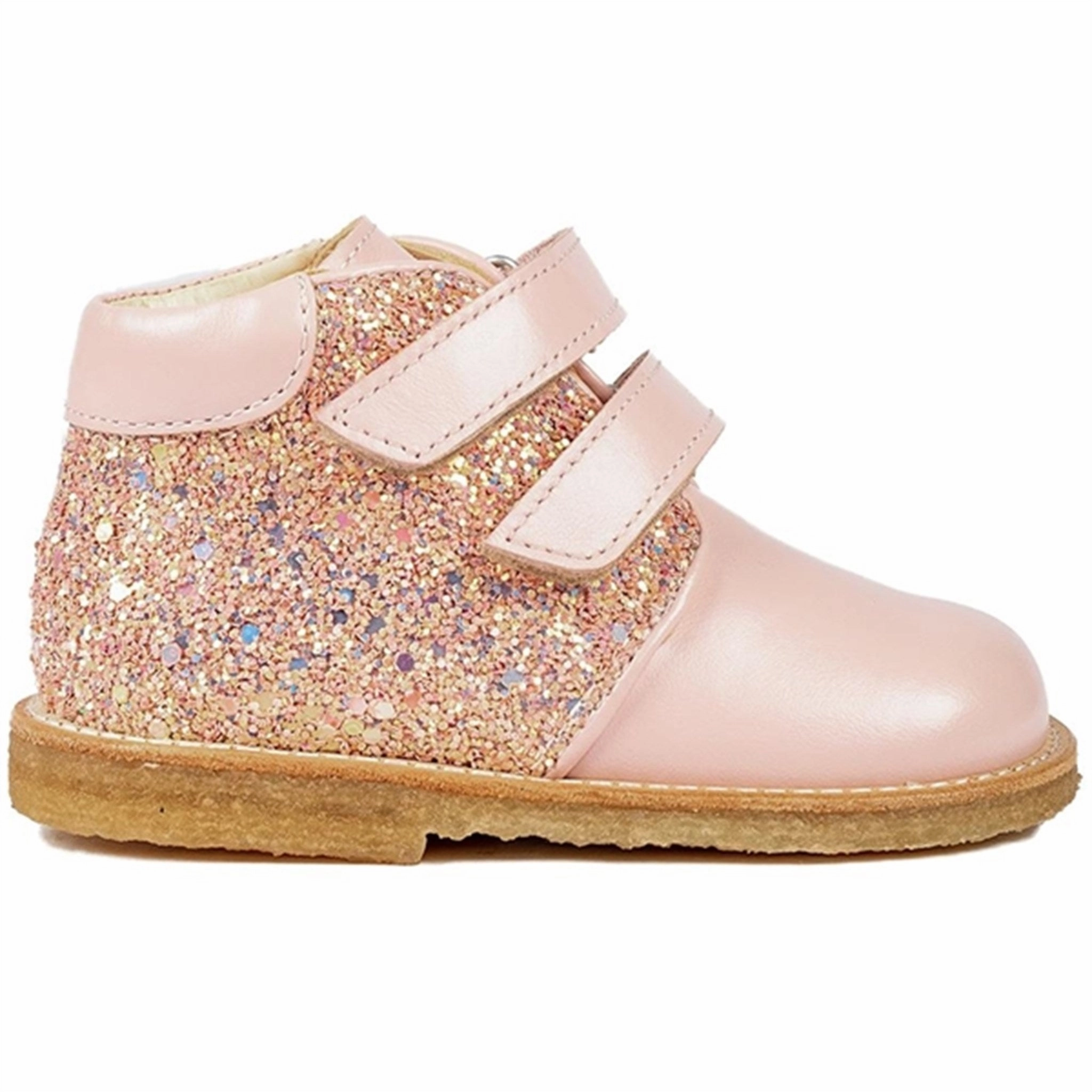 Cool Minimalism Future-Ease Angulus Starter Shoe Pale Rose/Rose Glitter
