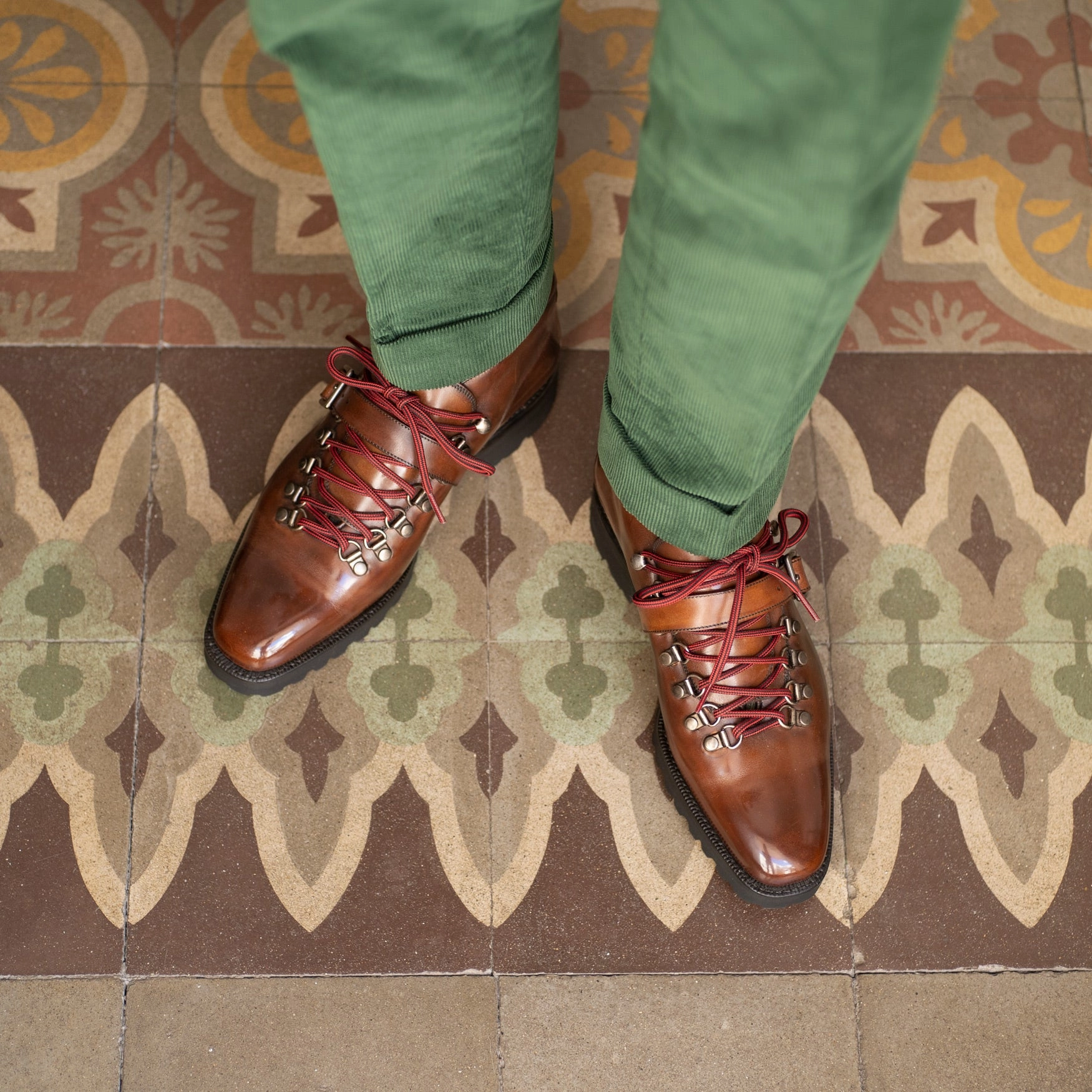 Clarity Wear Cool Shift Borcego Mountain Boot With Strap - Antique Brown