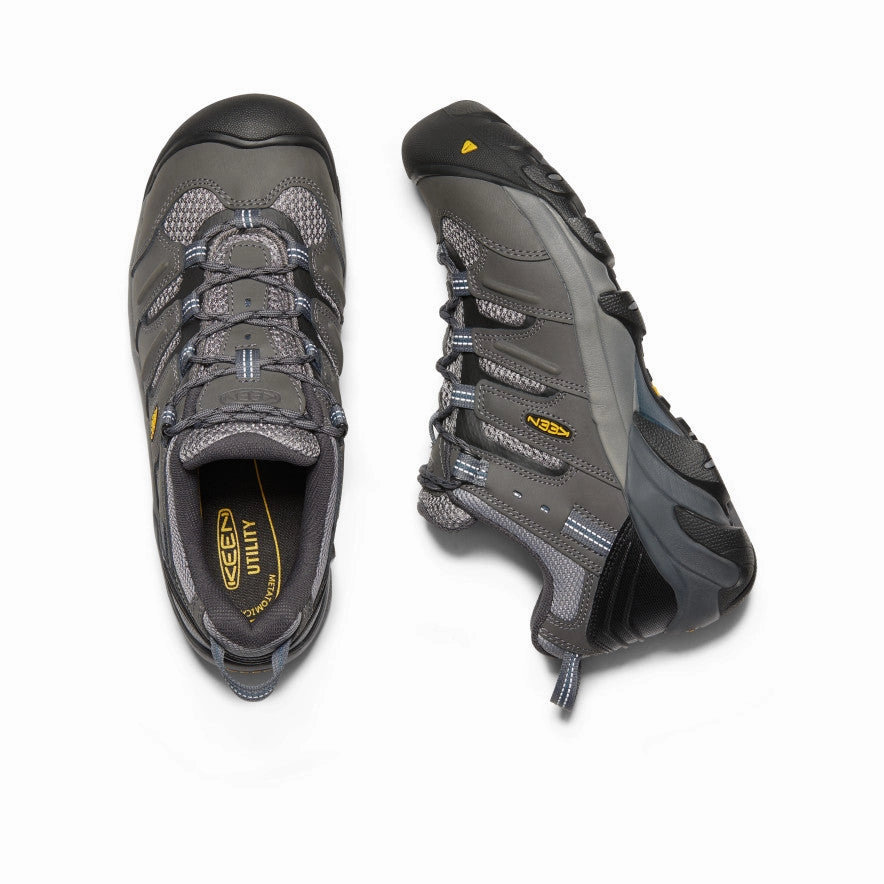 Movement Uniform Men'S Lansing Low (Steel Toe)  |  Magnet/Majolica Blue