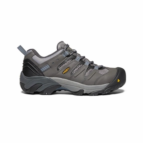 Essential Uniform Men'S Lansing Low (Steel Toe)  |  Magnet/Majolica Blue